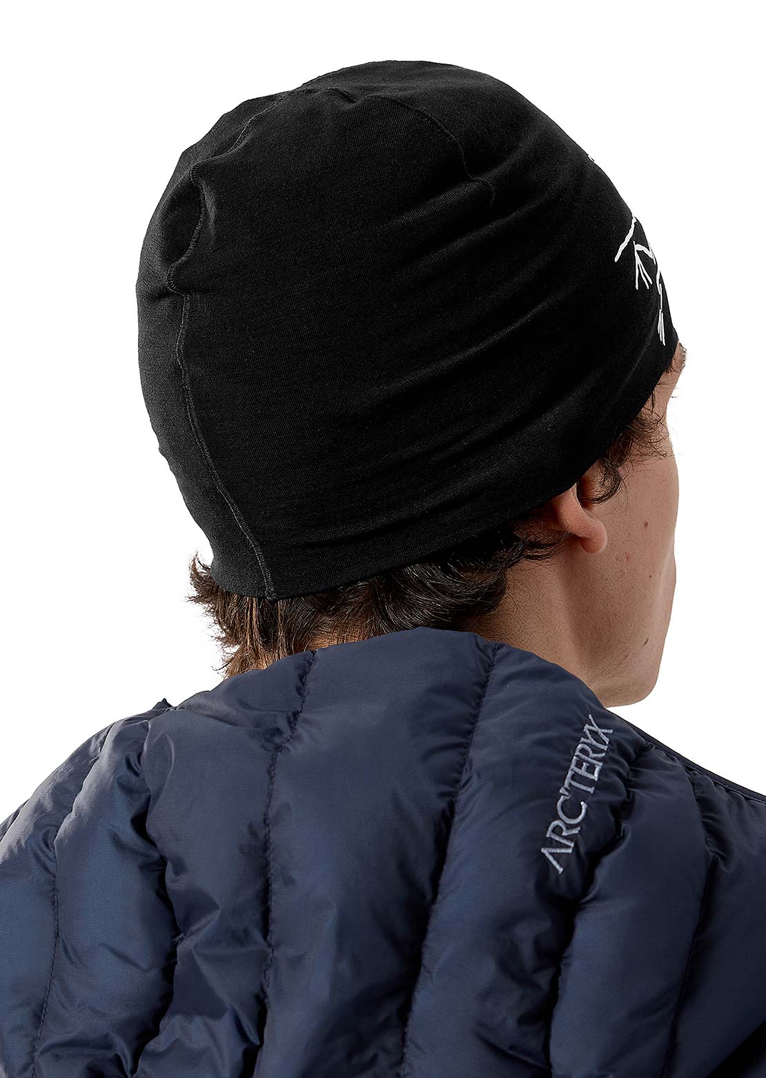 Arc'teryx Satoro Merino Toque Beanie Black/Arctic Silk