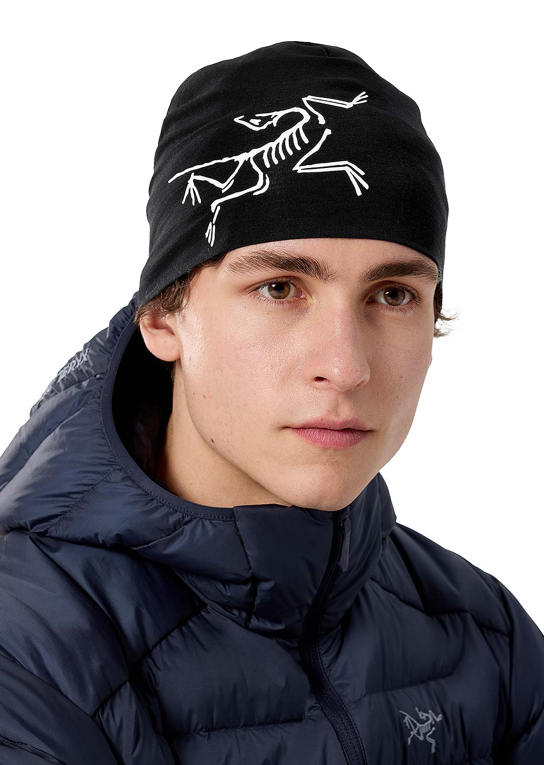 Arc'teryx Satoro Merino Toque Beanie Black/Arctic Silk