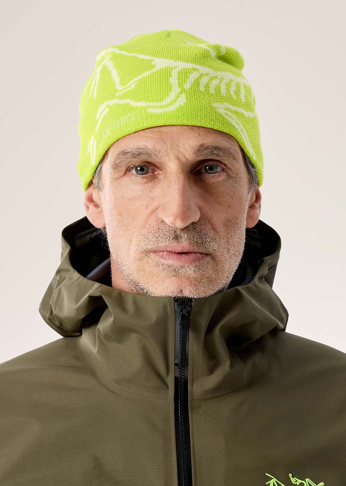 Arc'teryx Unisex Bird Head Toque Beanie Mantis/Arctic Silk