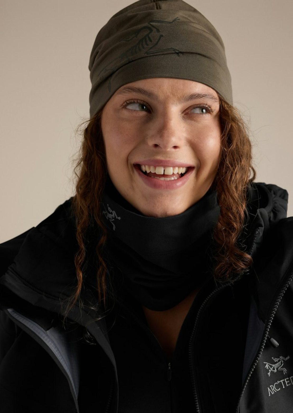 Arc'teryx Unisex Satoro Merino Toque Beanie Mongoose/Black