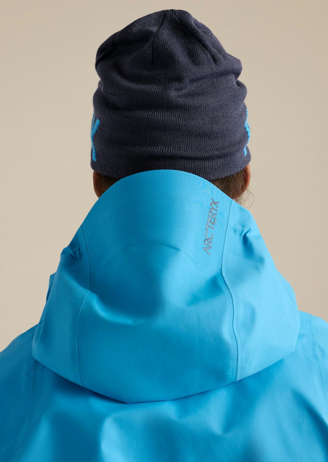 Arc'teryx Unisex Word Head Toque Beanie Black Sapphire/Aqua