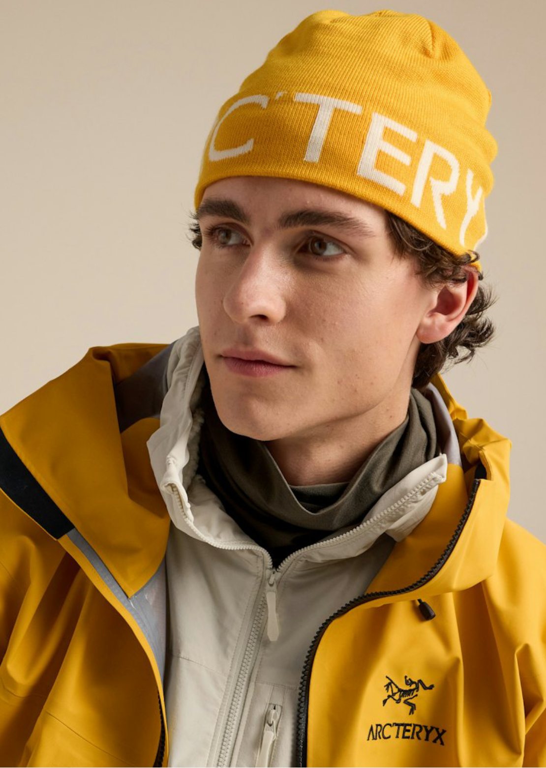 Arc'teryx Unisex Word Head Toque Beanie Larch/Arctic Silk