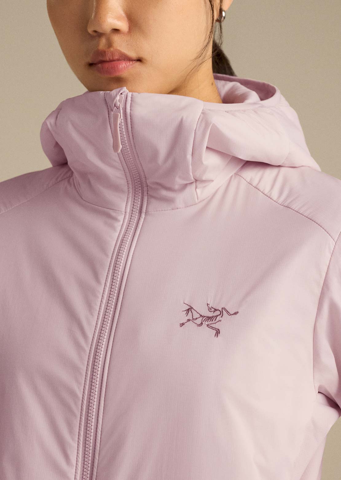 Arc'teryx Women's Atom Hood Jacket Alpine Rose