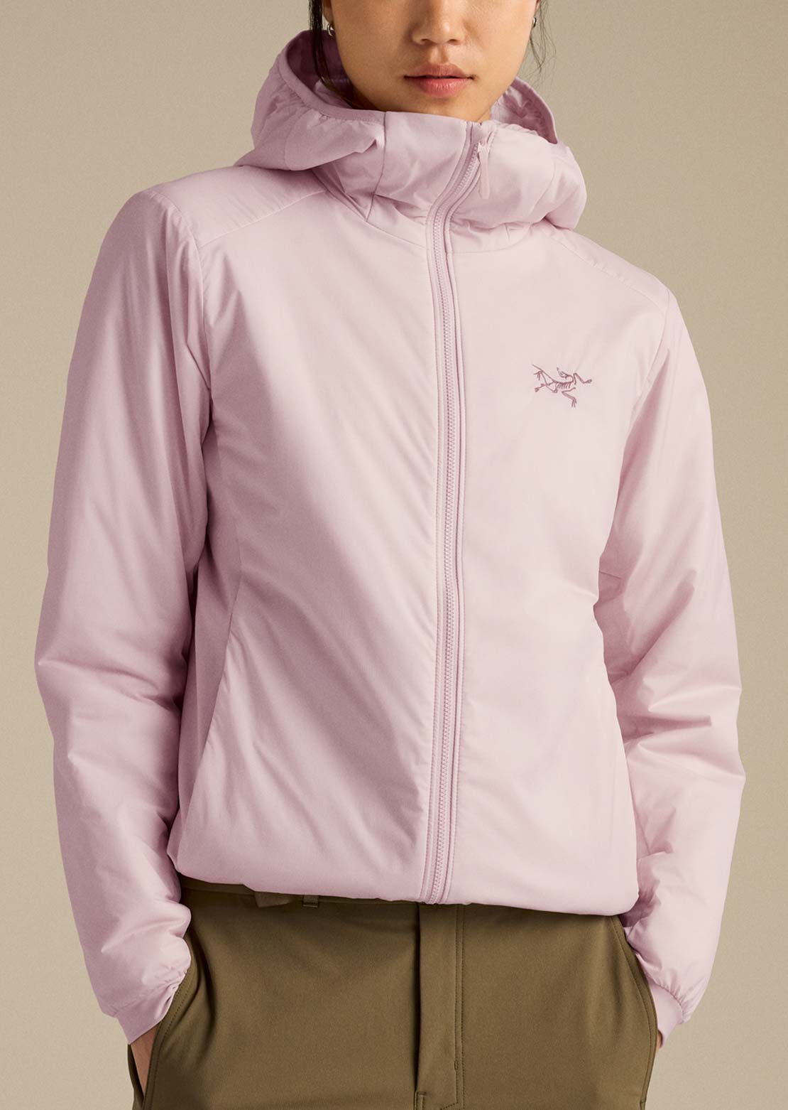 Arc'teryx Women's Atom Hood Jacket Alpine Rose