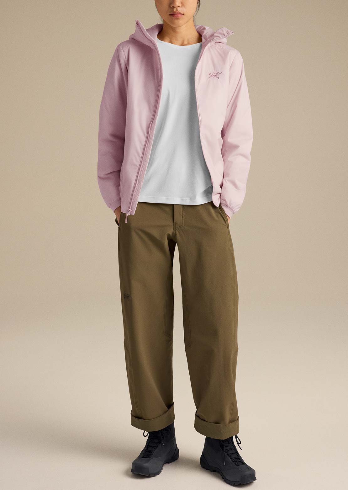 Arc'teryx Women's Atom Hood Jacket Alpine Rose