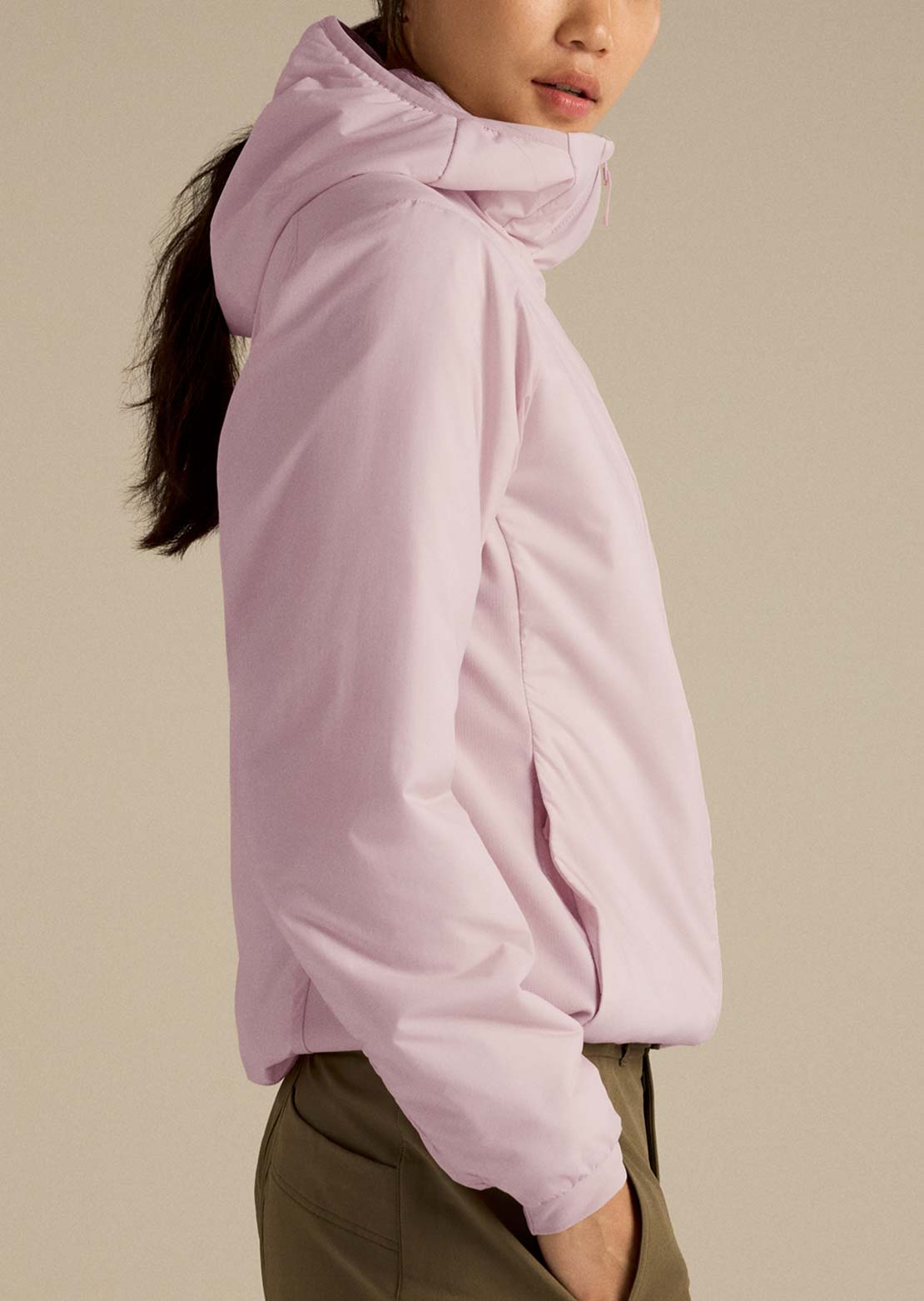 Arc'teryx Women's Atom Hood Jacket Alpine Rose