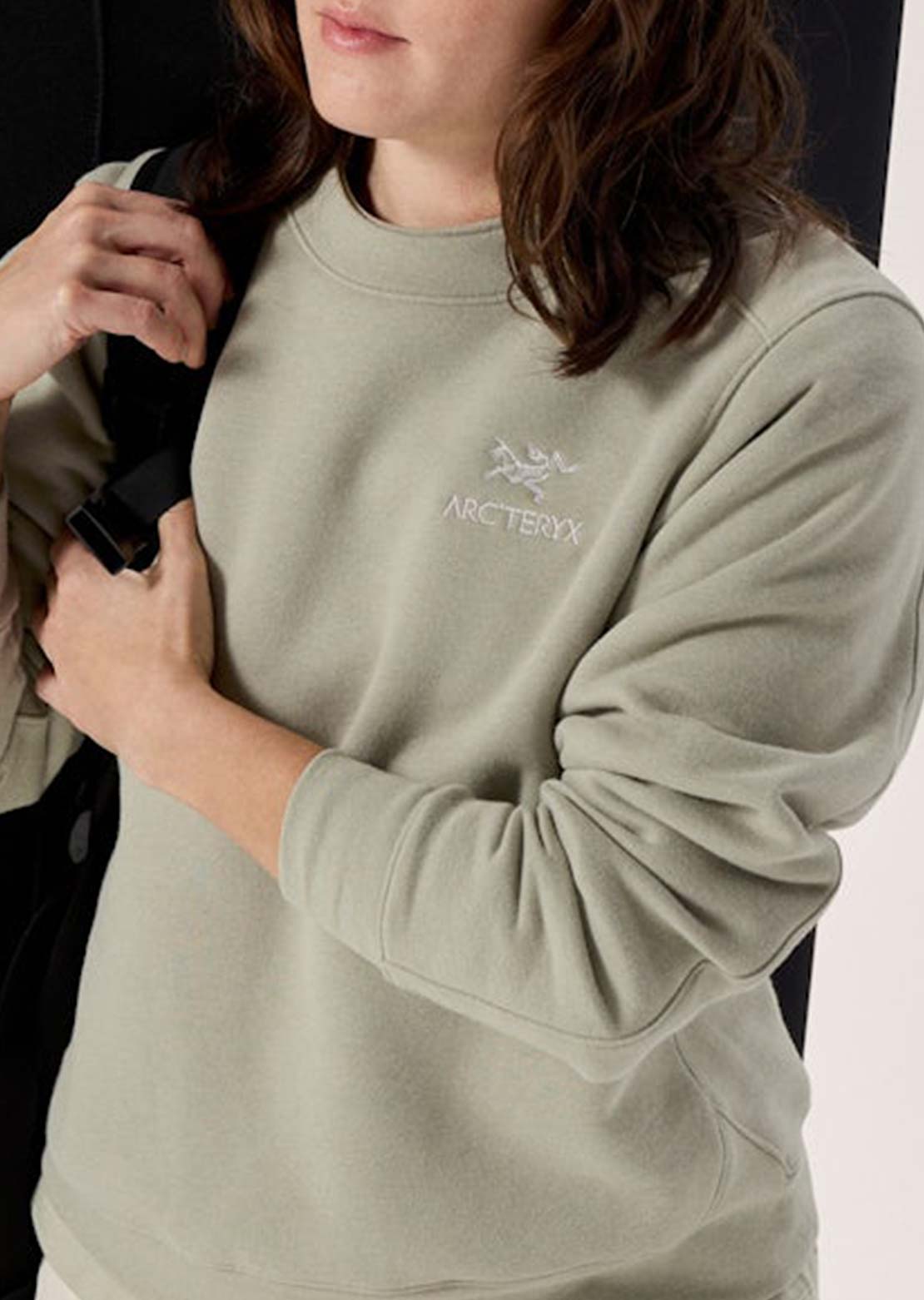 Arc'teryx Women's Emblem Crew Fleece Pullover Habitat