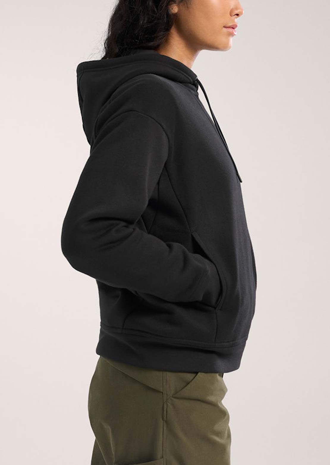 Arc'teryx Women's Emblem Fleece Hood Black
