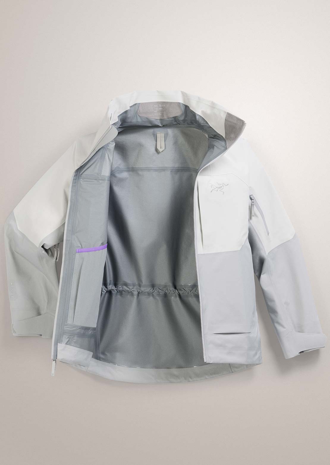 Arc'teryx Women's Incendia Jacket Solitude/Arctic Silk