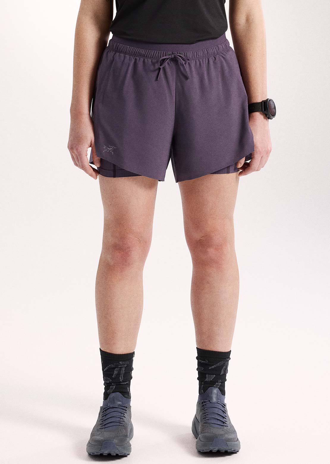 Arc'teryx Women's Norvan 5" 2-in-1 Shorts Moondrop