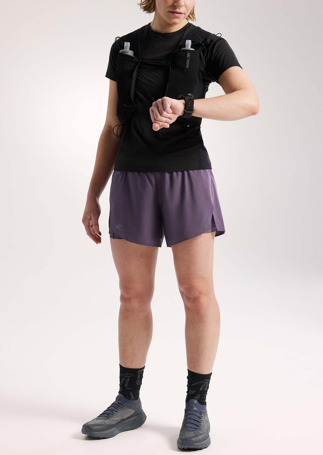 Arc'teryx Women's Norvan 5" 2-in-1 Shorts Moondrop