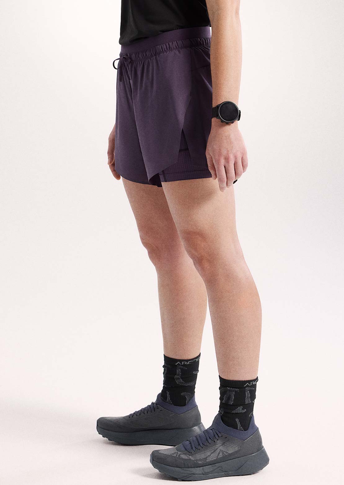 Arc'teryx Women's Norvan 5" 2-in-1 Shorts Moondrop