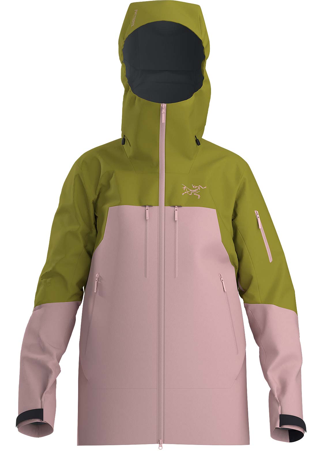 Arc'teryx Women's Rush Jacket Olive Moss/Bliss