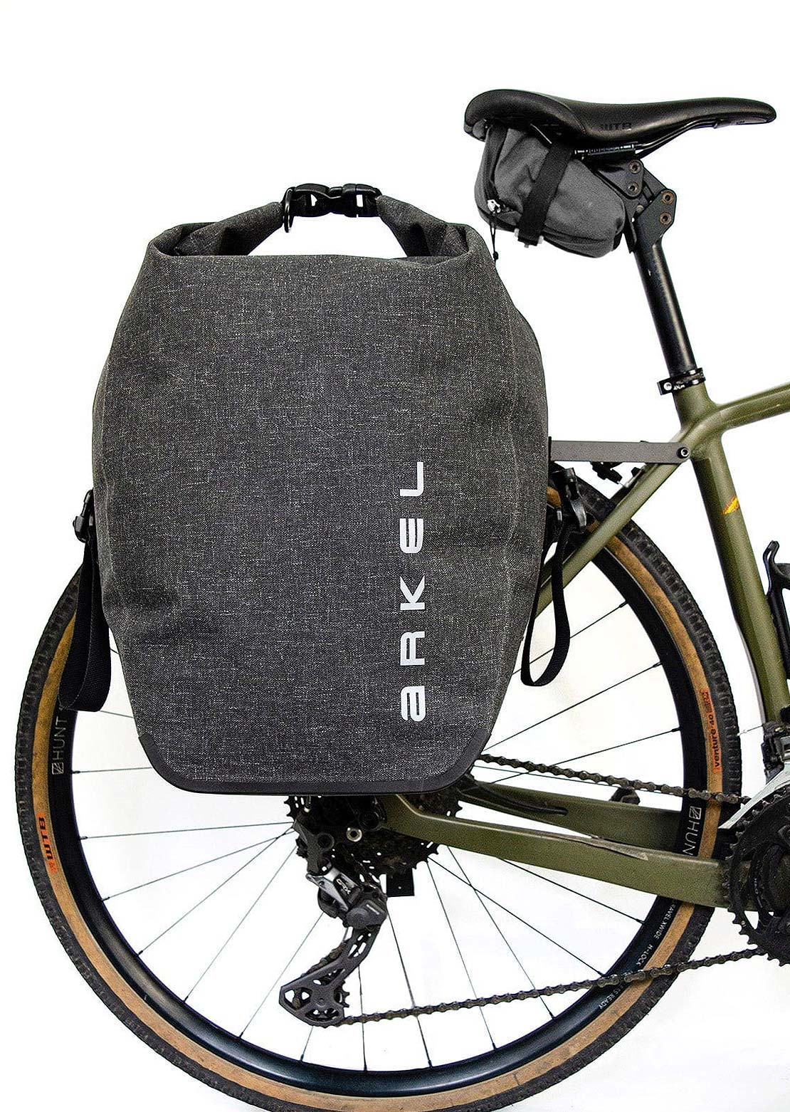 Arkel Unisex Orca 2 Waterproof Pannier Grey