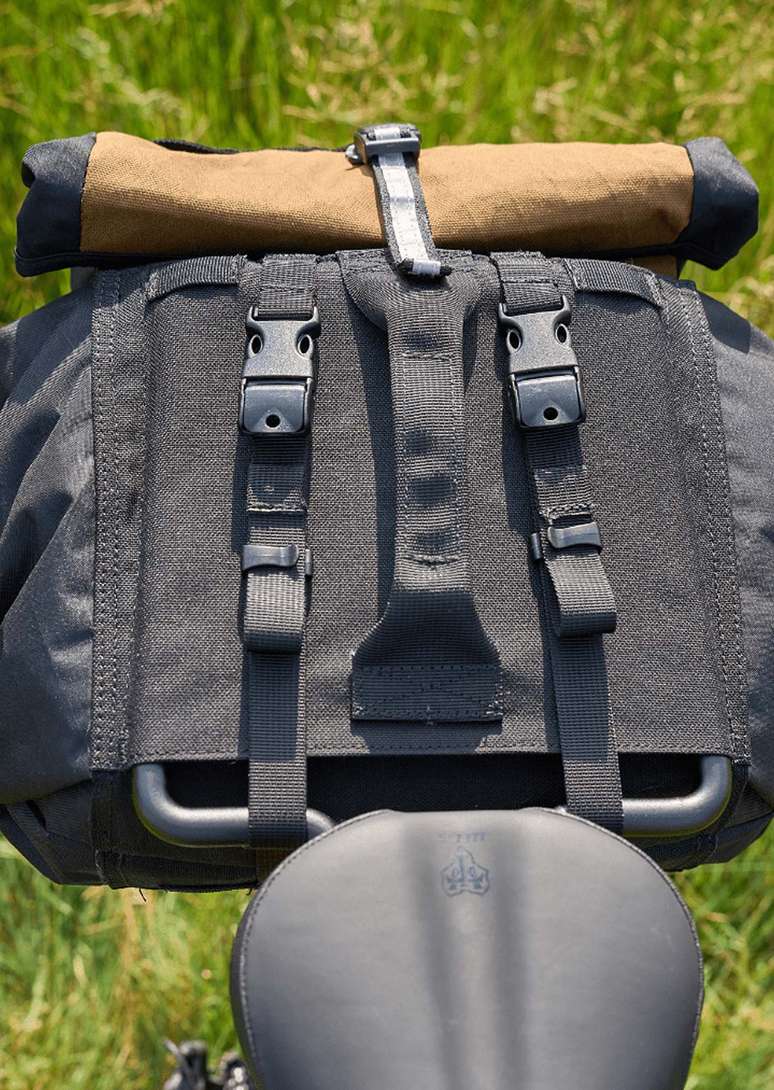 Arkel Unisex Rollpacker Rear Bikepacking Bag XPAC Mountain Brown