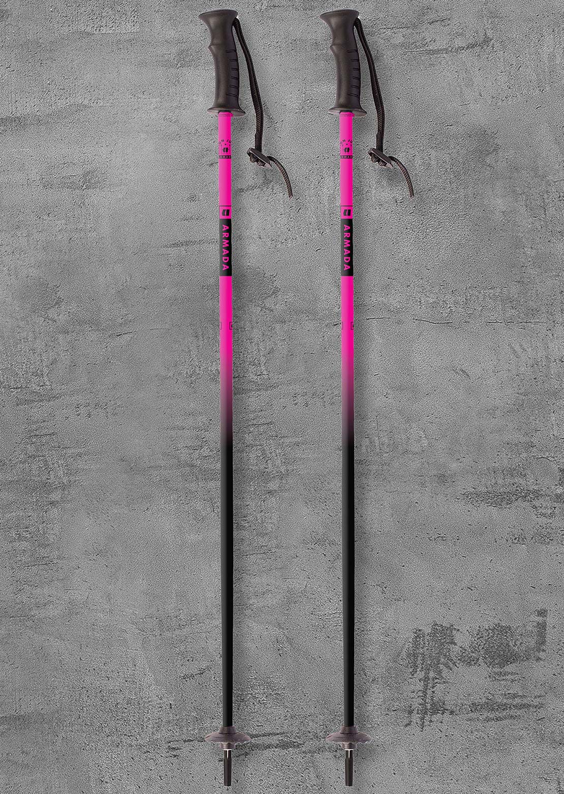 Armada Legion Junior Ski Poles Pink/Black