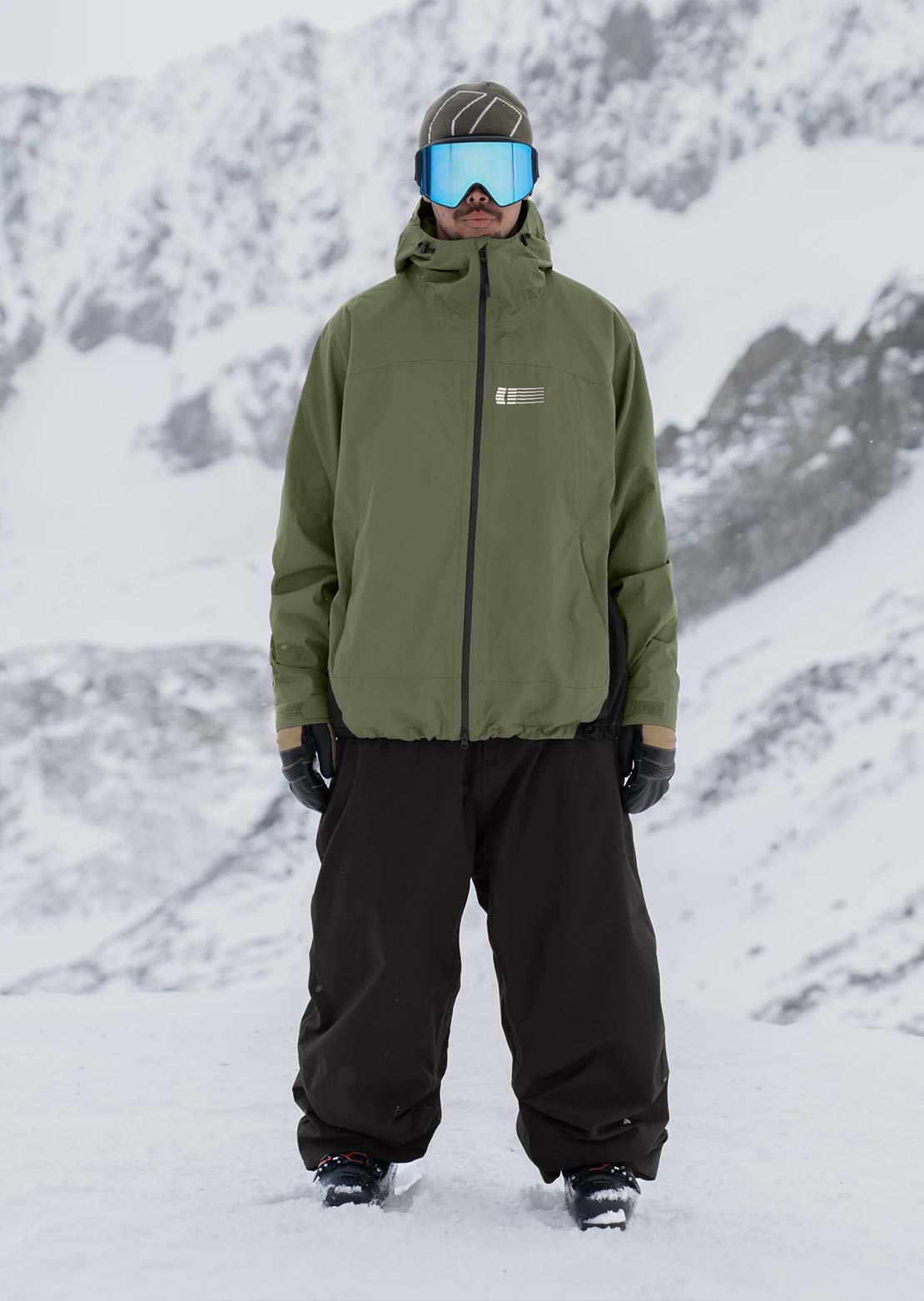 Armada Men's Ansel 2L Shell Jacket Olive/Black