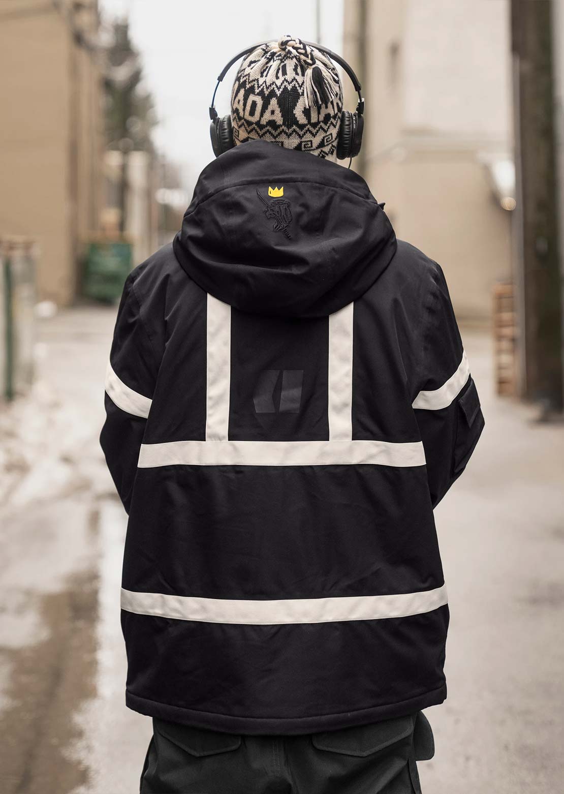 Armada Men's BDOG Jacket Black/Cream