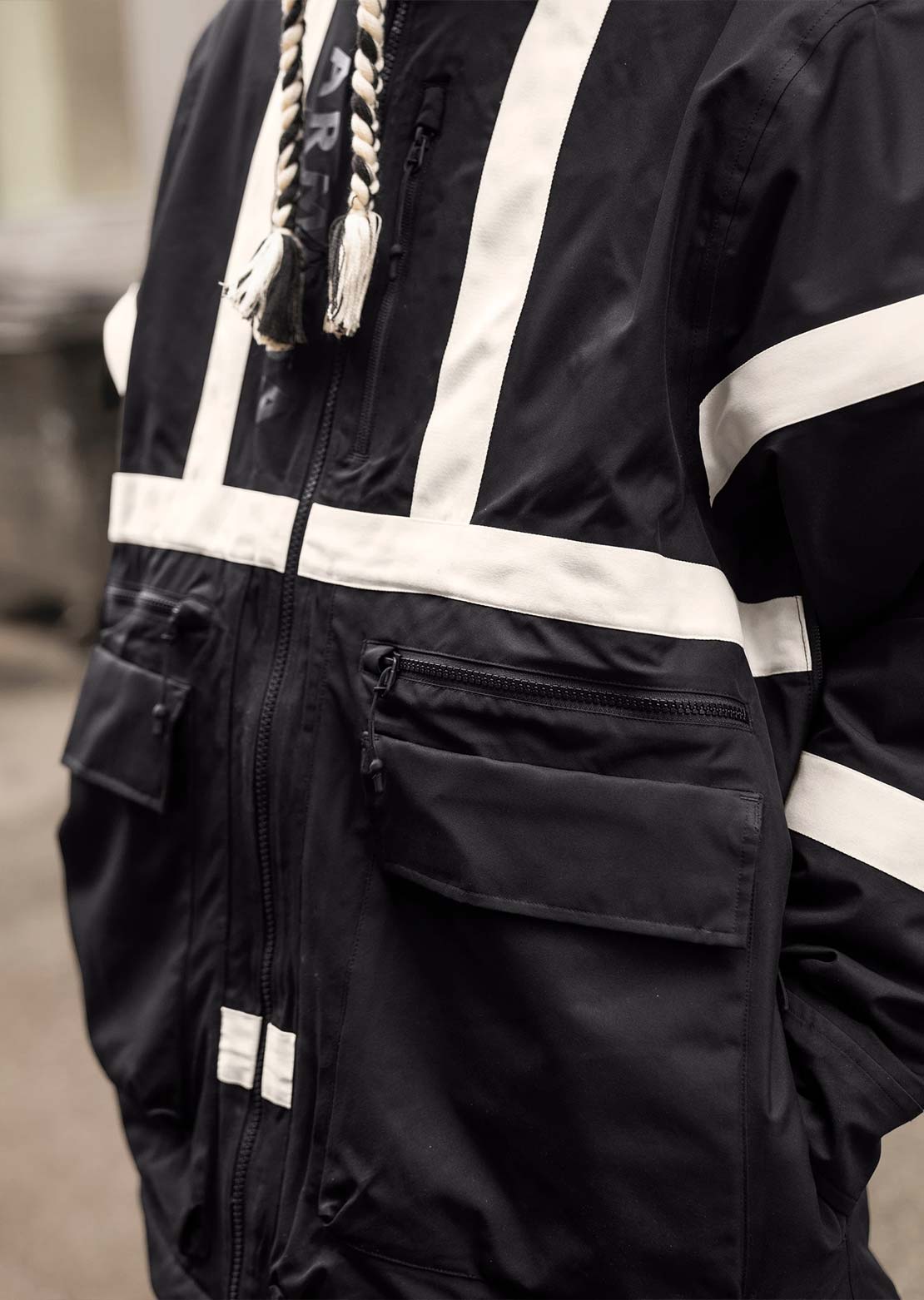 Armada Men's BDOG Jacket Black/Cream