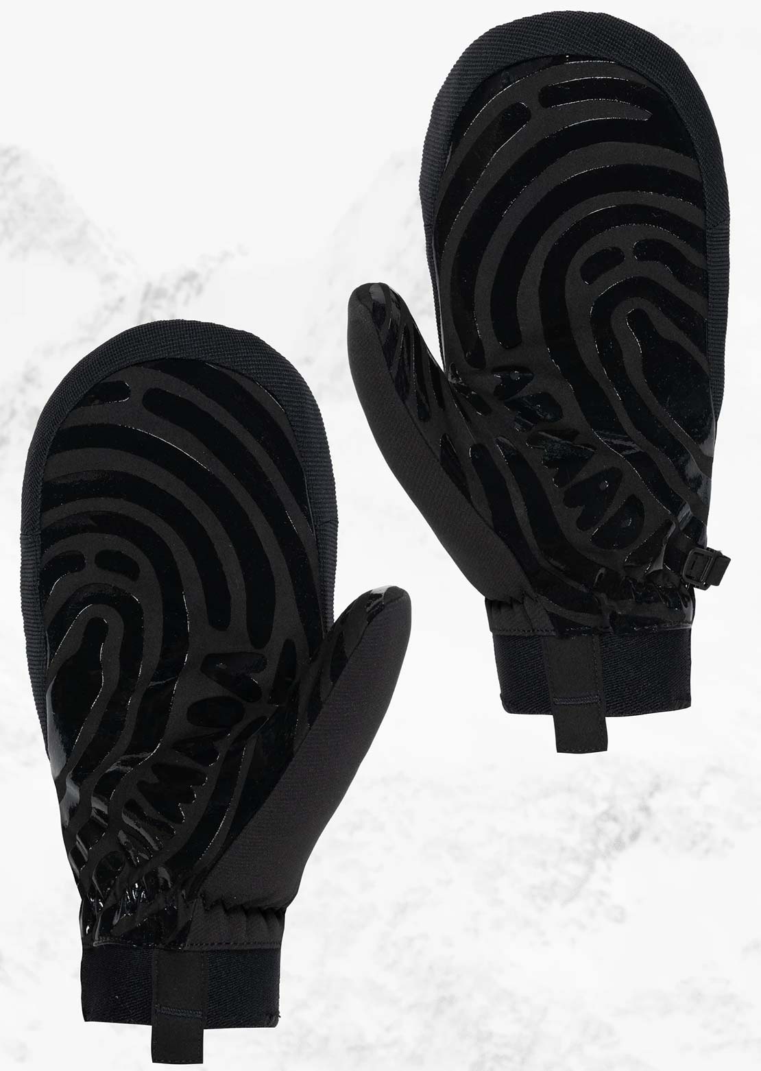 Armada Men's Carmel Windstopper Mitts Off White Smiley