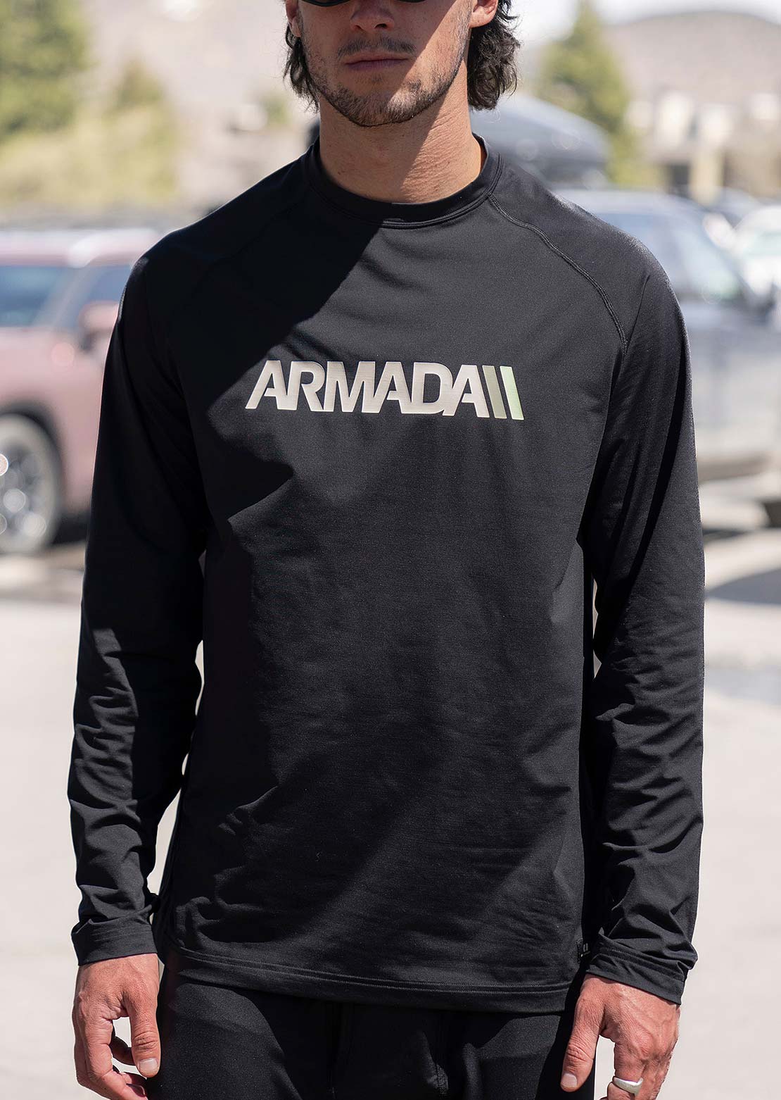 Armada Men's Contra Baselayer Top Black/Cream