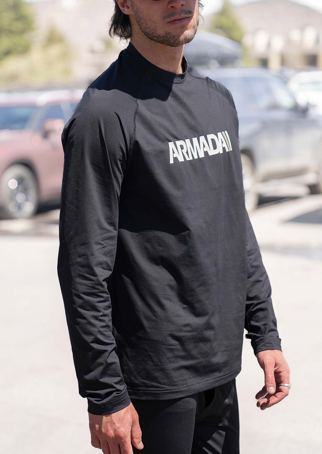 Armada Men's Contra Baselayer Top Black/Cream