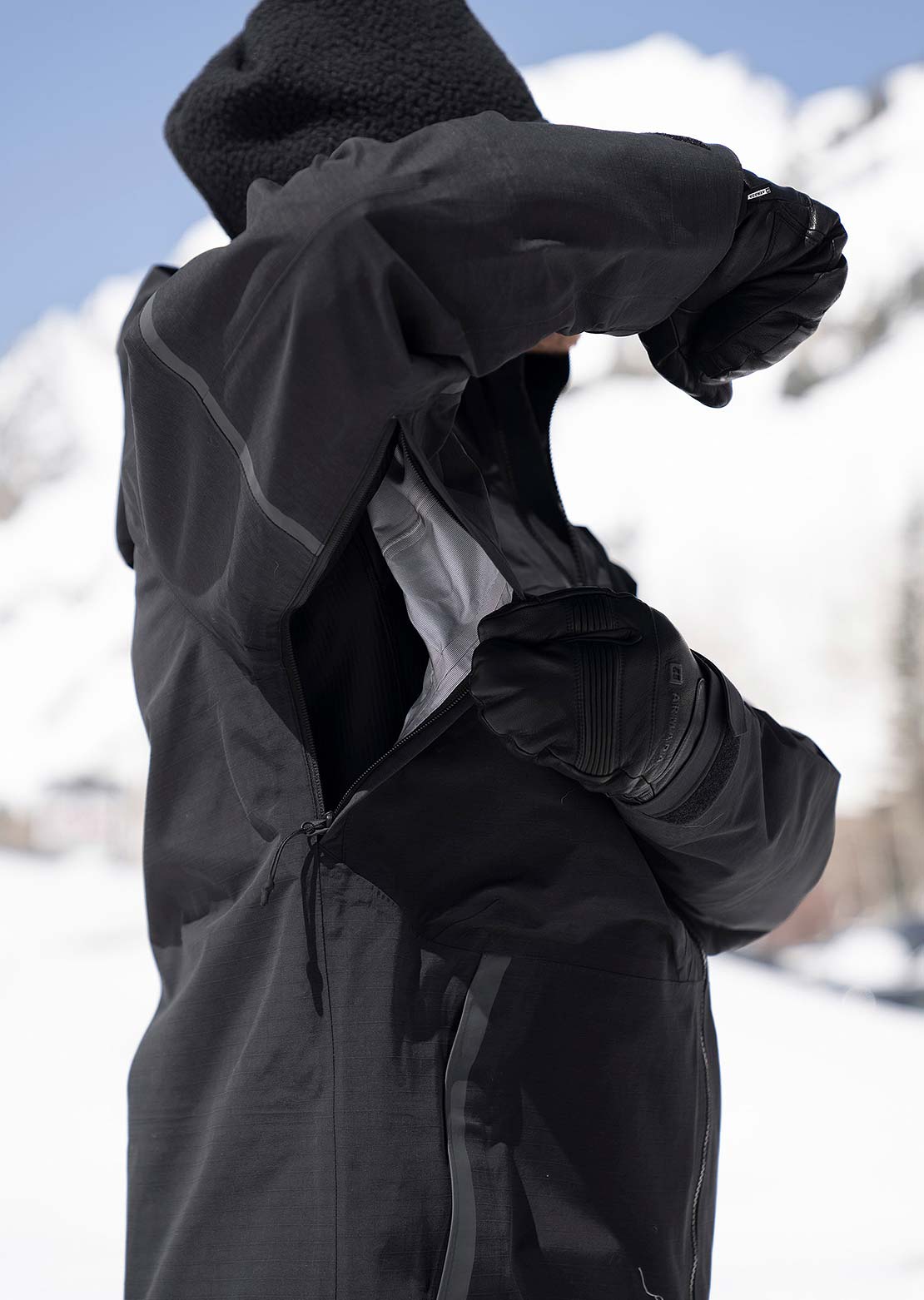 Armada Men's Grands 3L Jacket Black