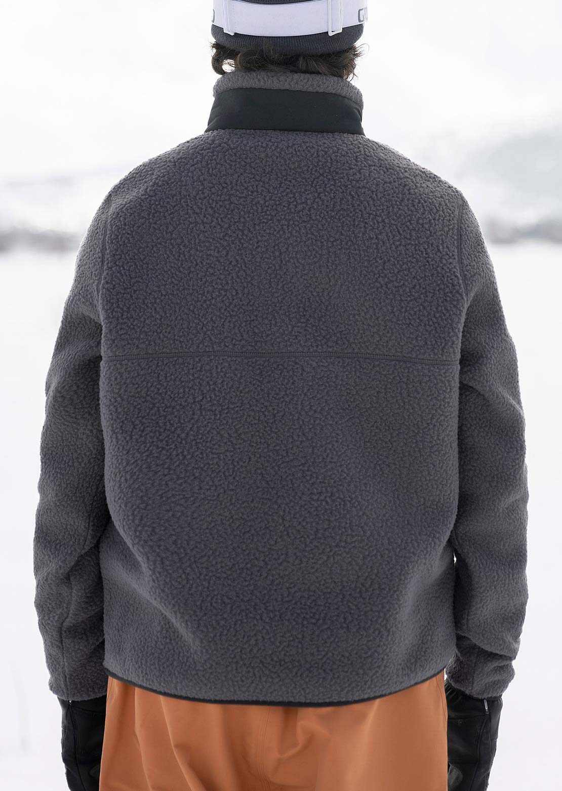 Armada Men's Kenlem Fleece Popover Anthracite/Black