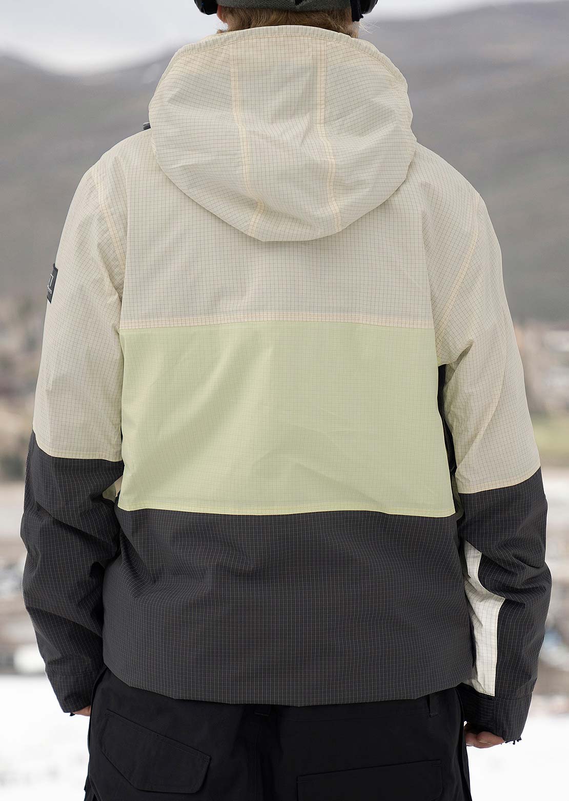 Armada Men&#39;s Salisbury 2L Anorak Jacket Cream/Anthracite