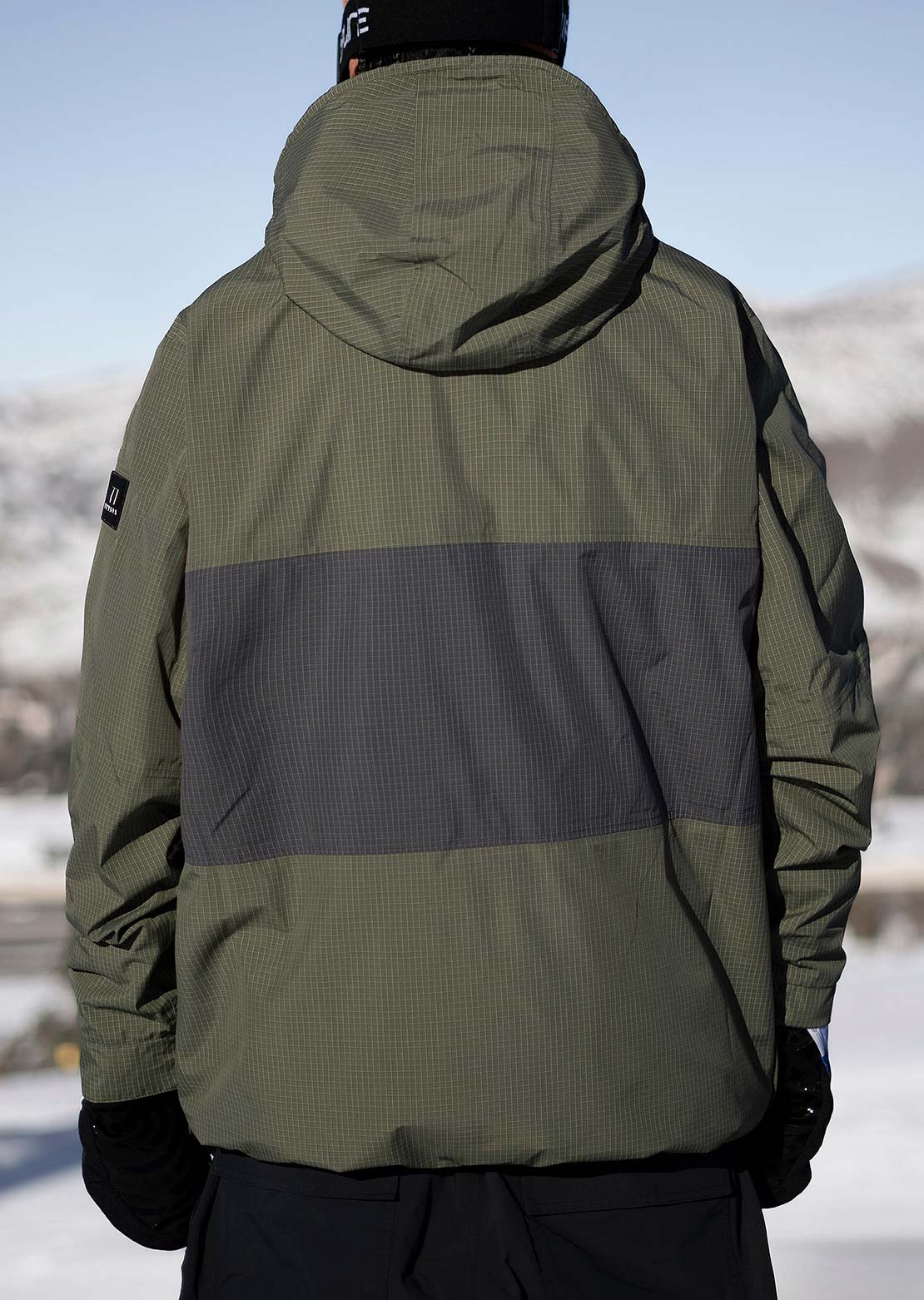 Armada Men&#39;s Salisbury 2L Anorak Jacket Olive/Anthracite