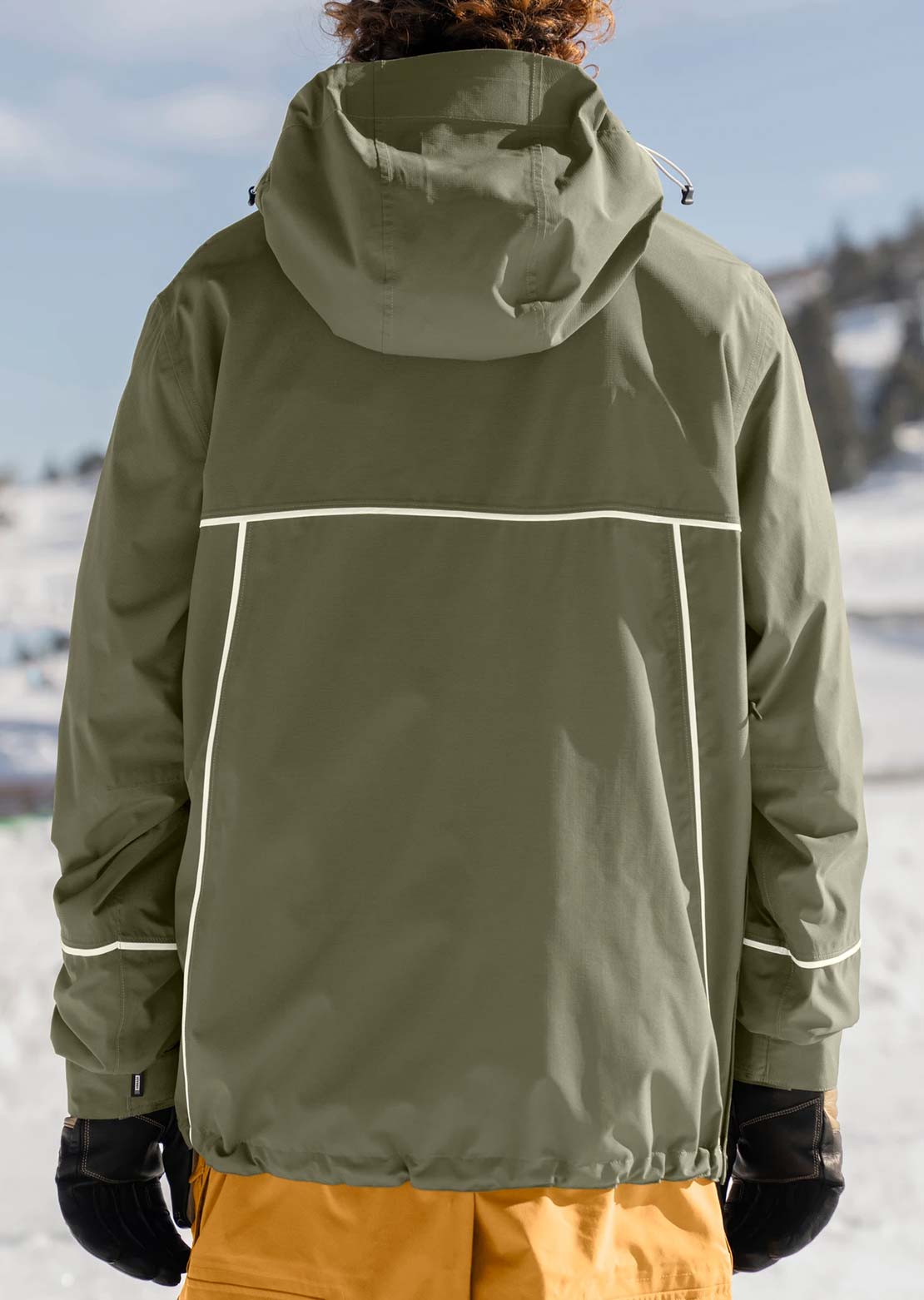 Armada Men's Salisbury 2L Anorak Jacket Olive