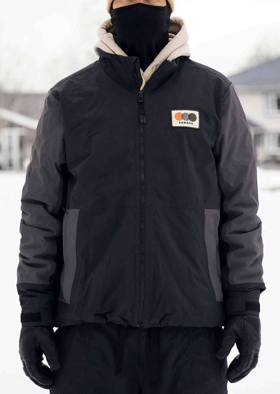 Armada Men's Sarin 2L Insulated Jacket Black/Anthracite