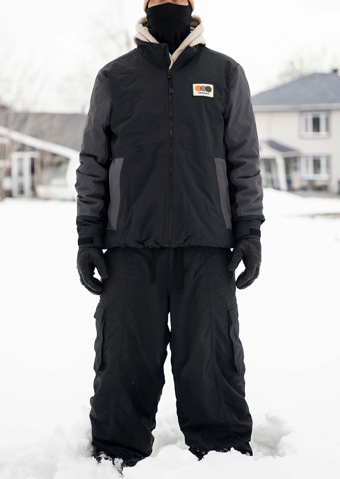 Armada Men's Sarin 2L Insulated Jacket Black/Anthracite