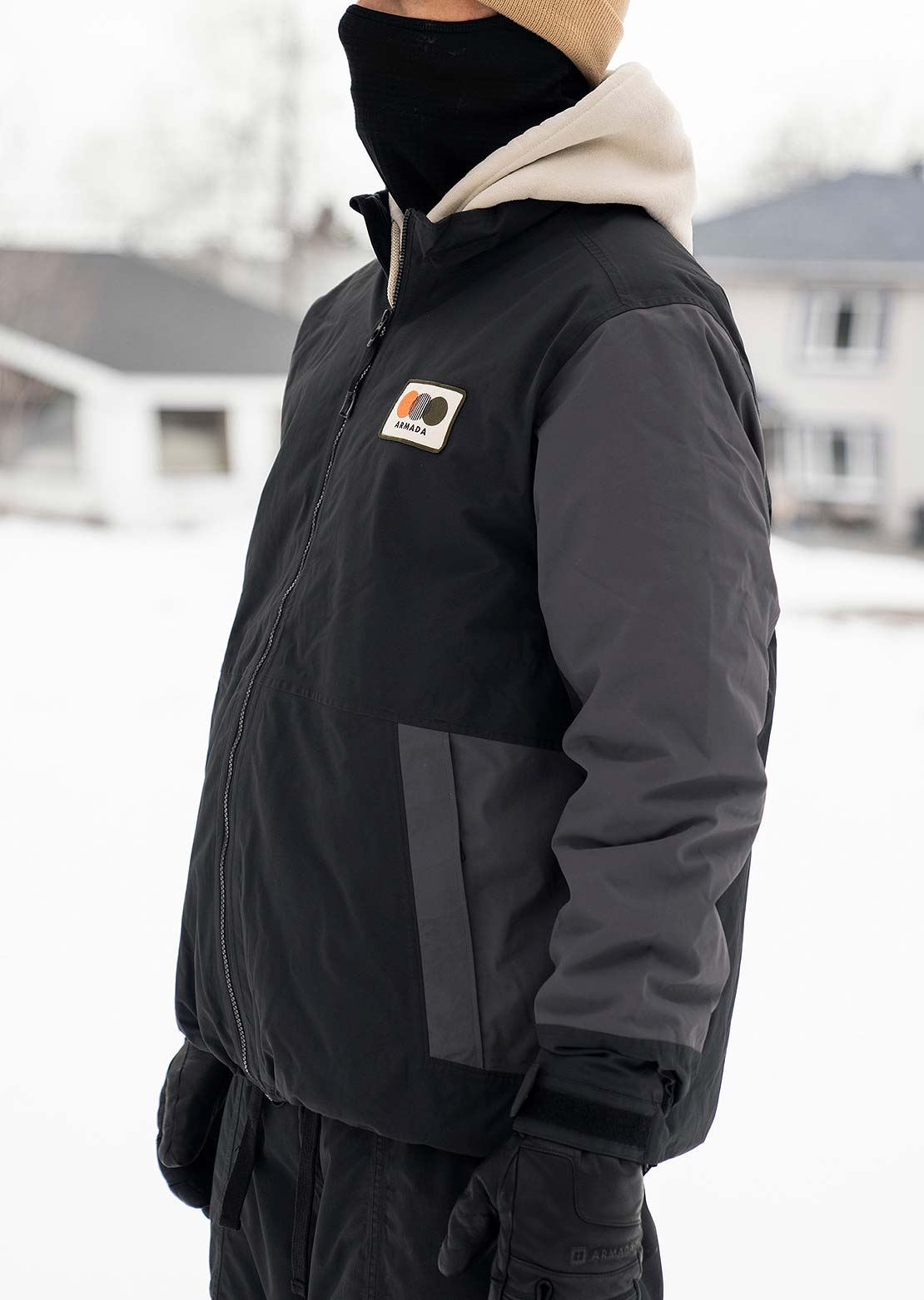 Armada Men's Sarin 2L Insulated Jacket Black/Anthracite