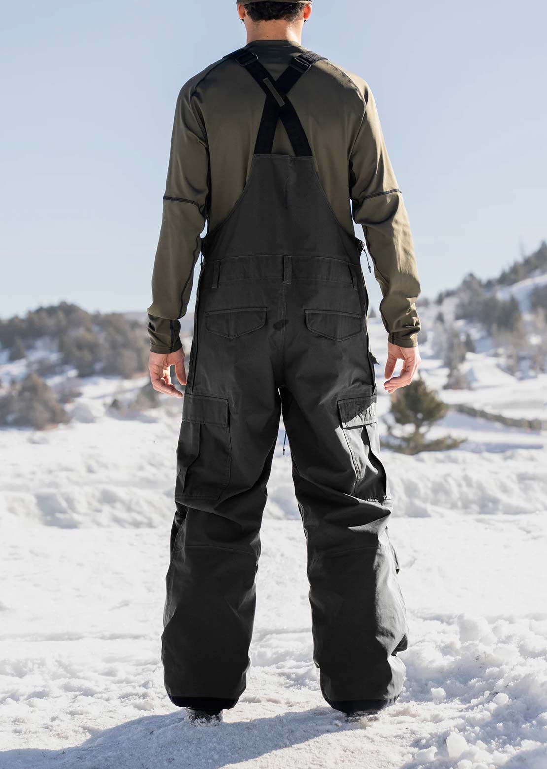 Armada Men's Sumpter 2L Bib Pants Black