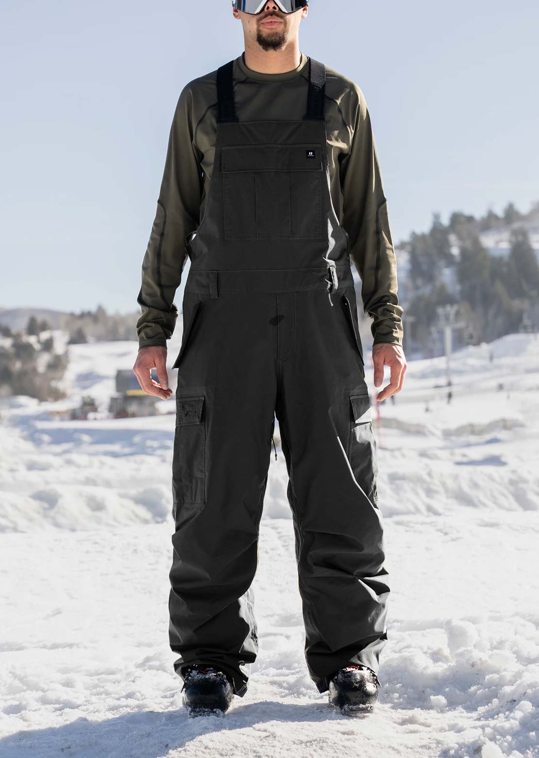 Armada Men's Sumpter 2L Bib Pants Black