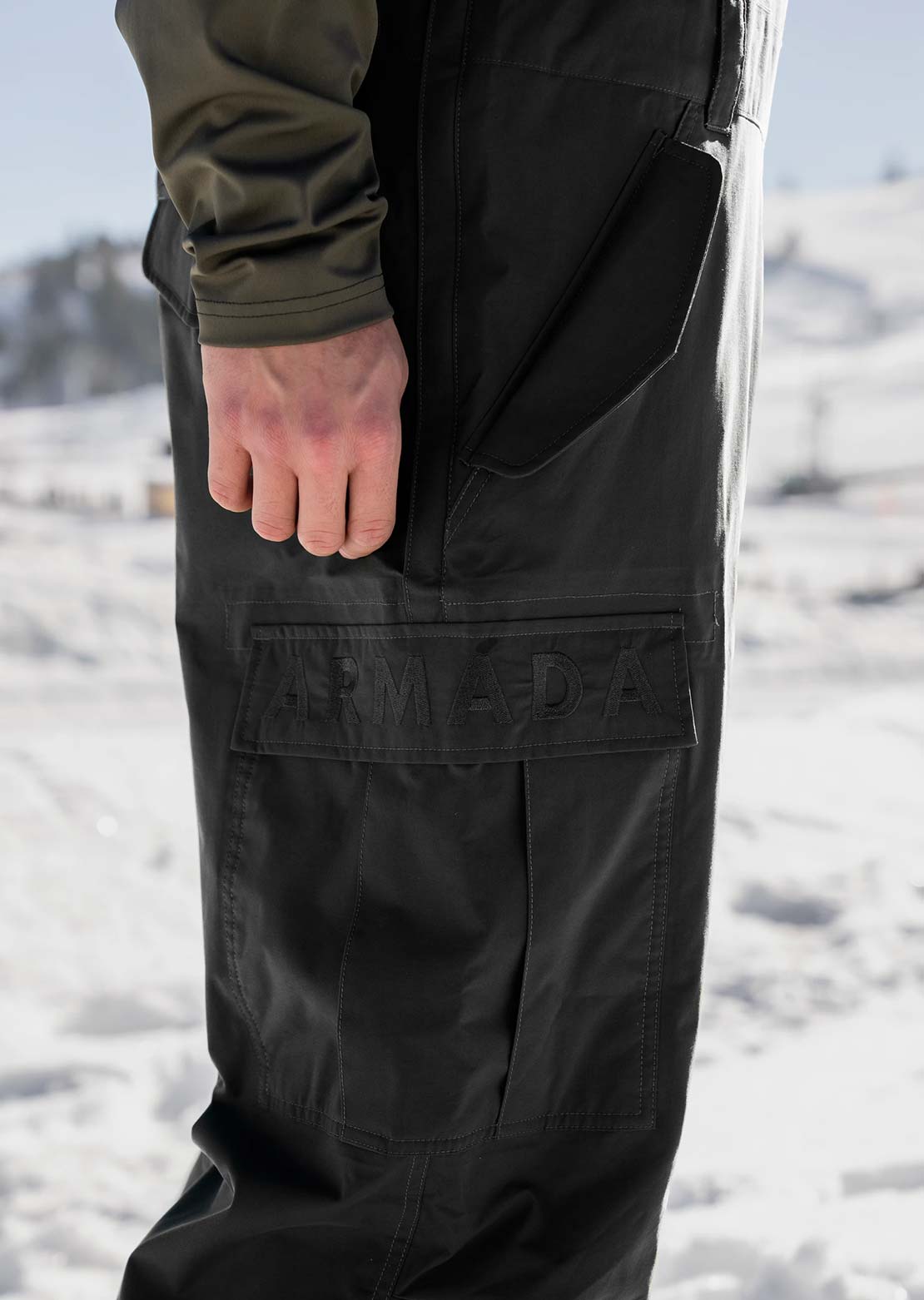 Armada Men's Sumpter 2L Bib Pants Black