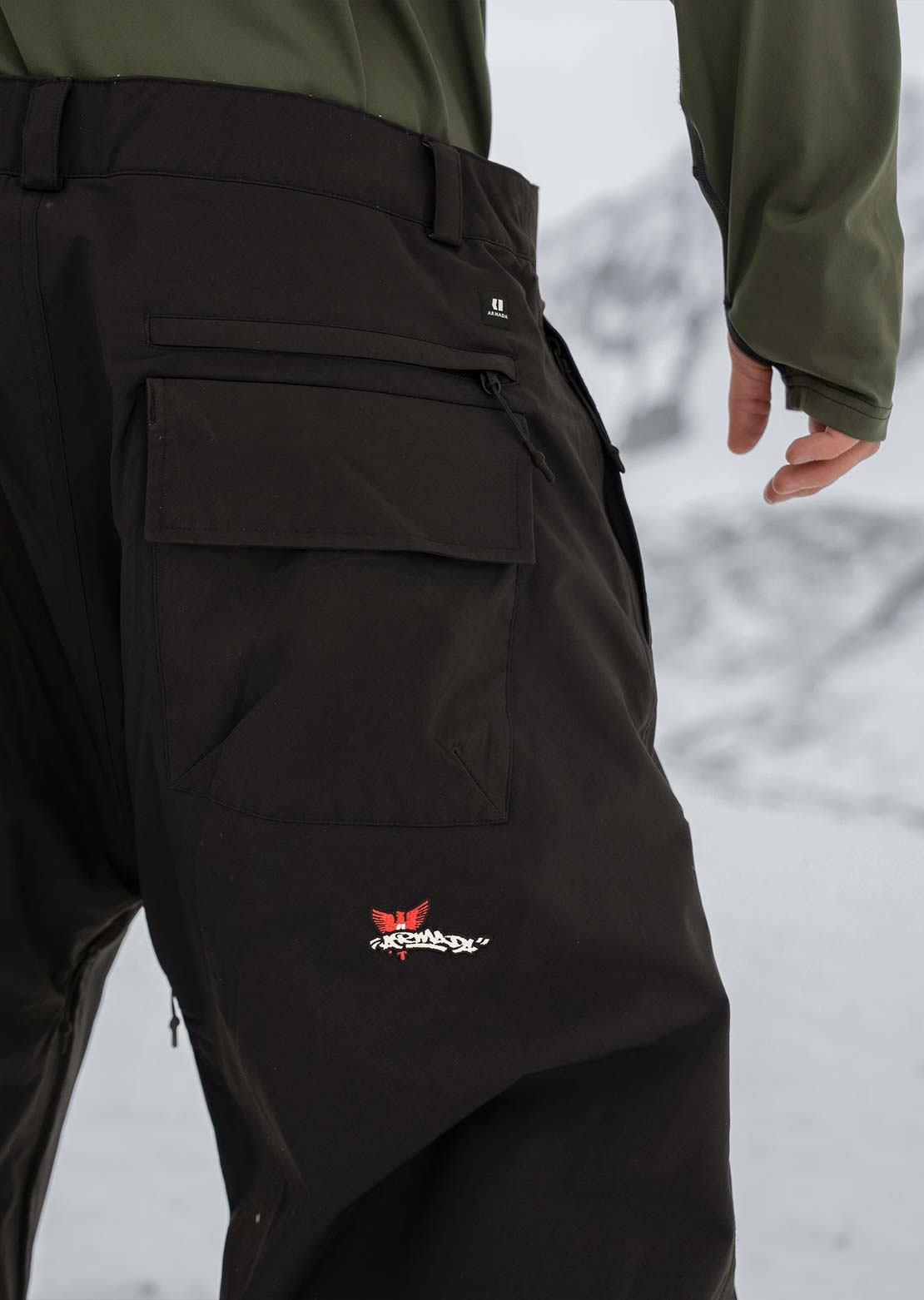 Armada Men's Team Issue 2L Insulated Pants Black