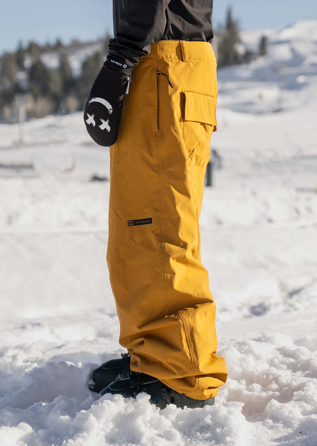 Armada Men's Team Issue 2L Insulated Pants Golden Brown