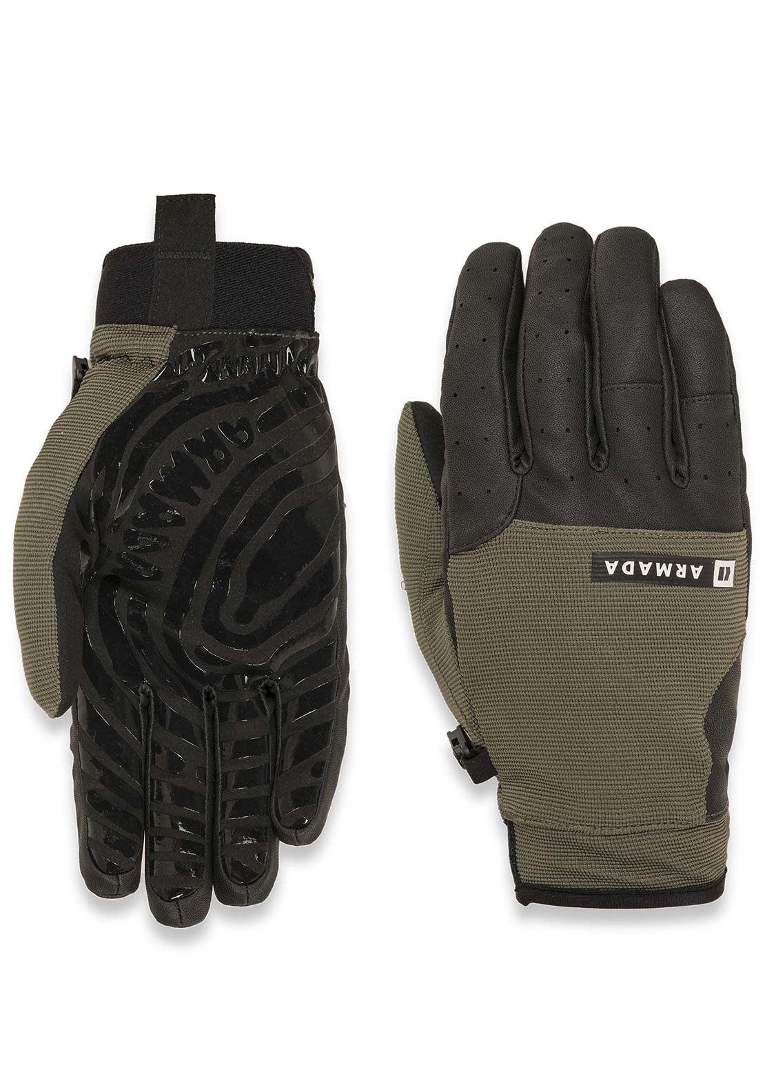 Armada Men's Throttle Gloves Olive