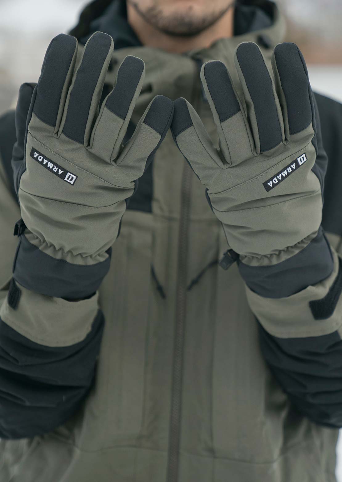 Armada Men's Tremor Gloves Olive