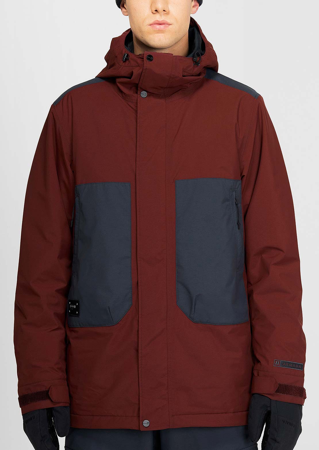 Armada Men&#39;s Trenton Insulated Jacket Burgundy