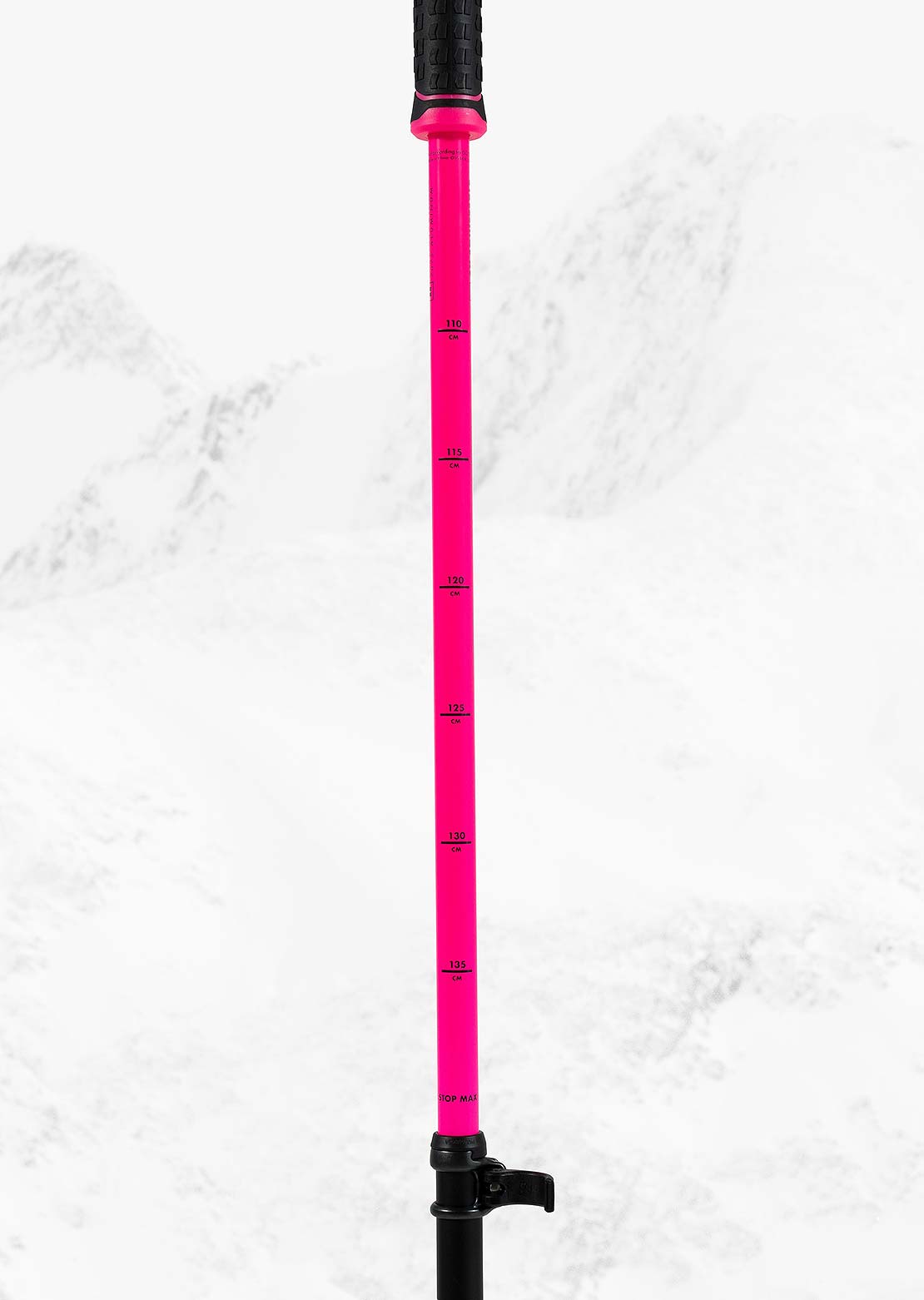 Armada Unisex AK Adjustable Ski Poles Black/Pink