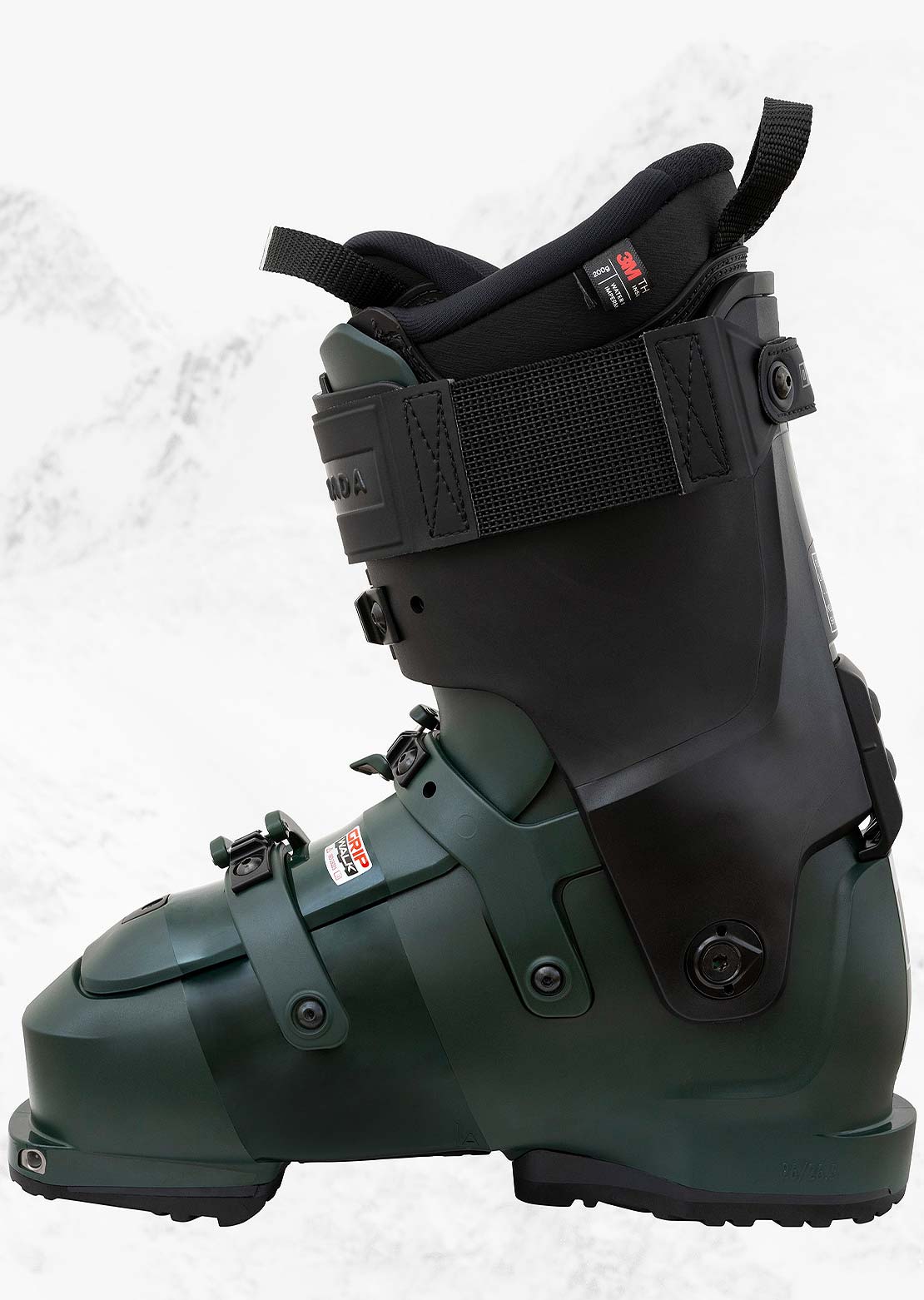 Armada Unisex AR One 130 MV Ski Boots Black/Green