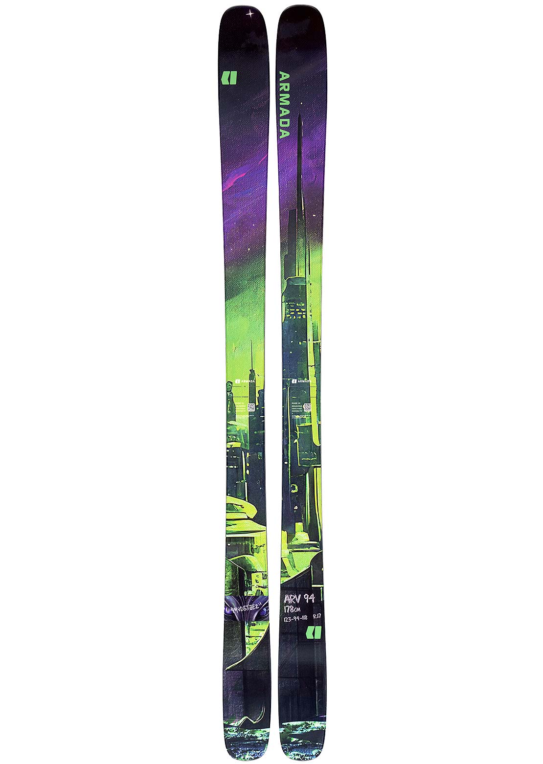 Armada Unisex ARV 94 Madsteez Ski
