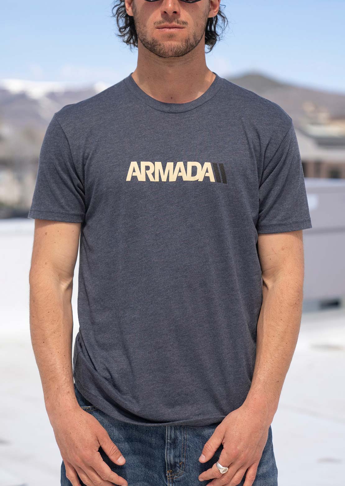 Armada Unisex Elzey T-Shirt Indigo
