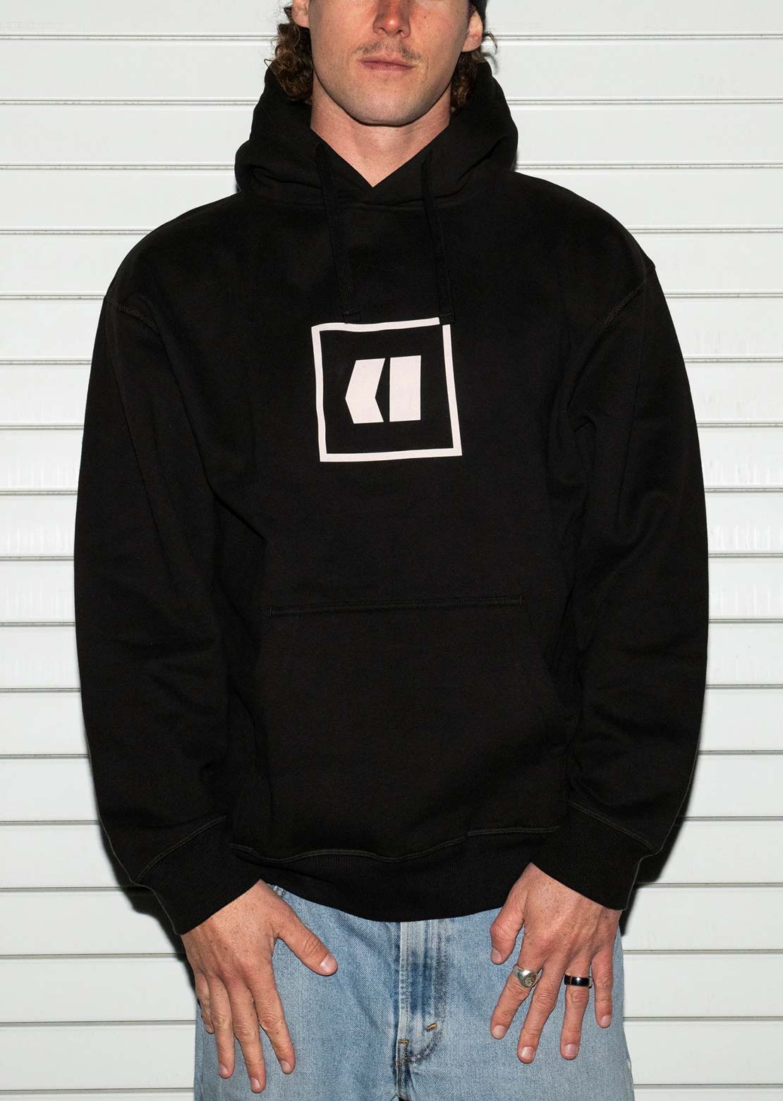 Armada Unisex Icon Hood Black
