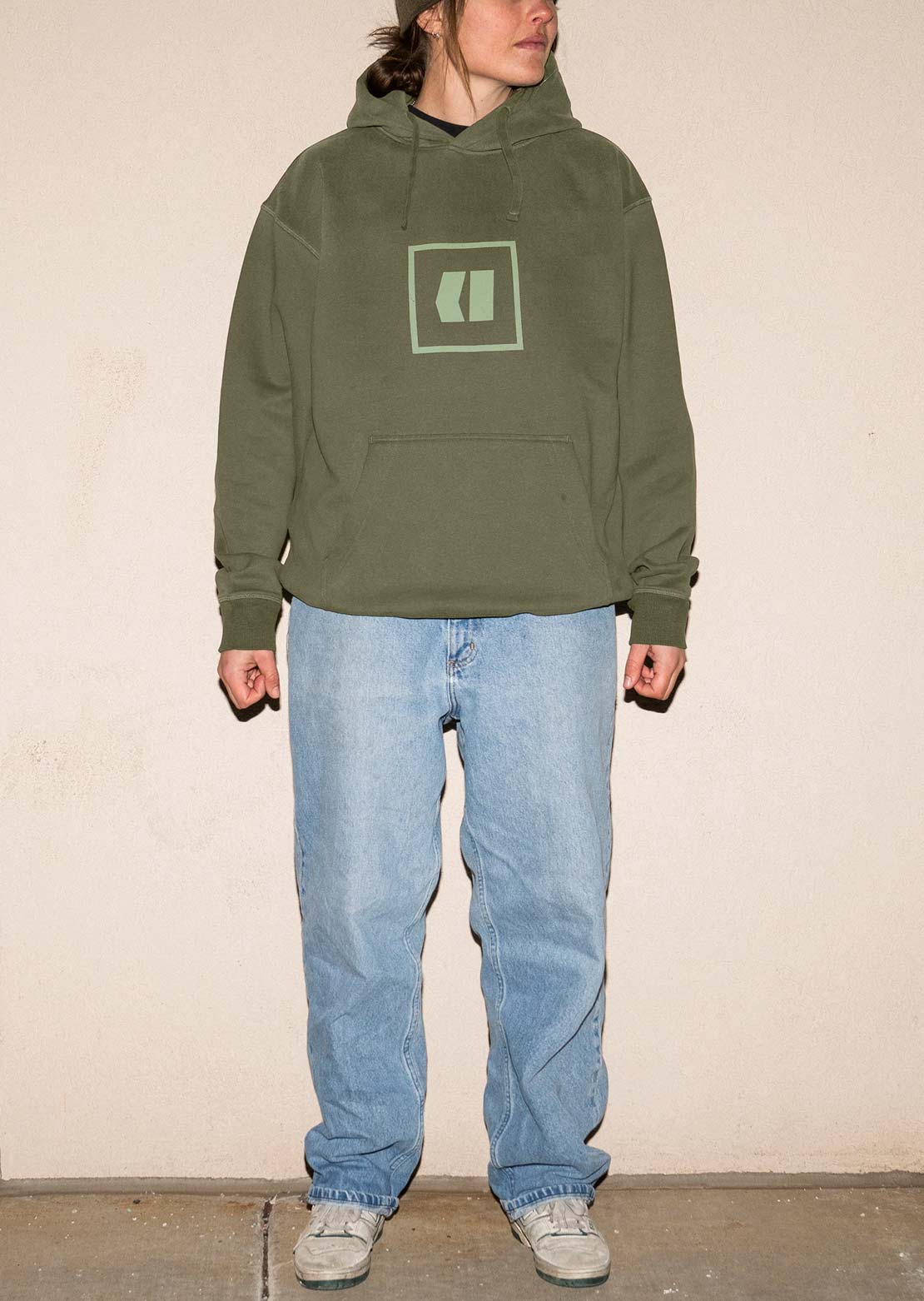 Armada Unisex Icon Hood Olive