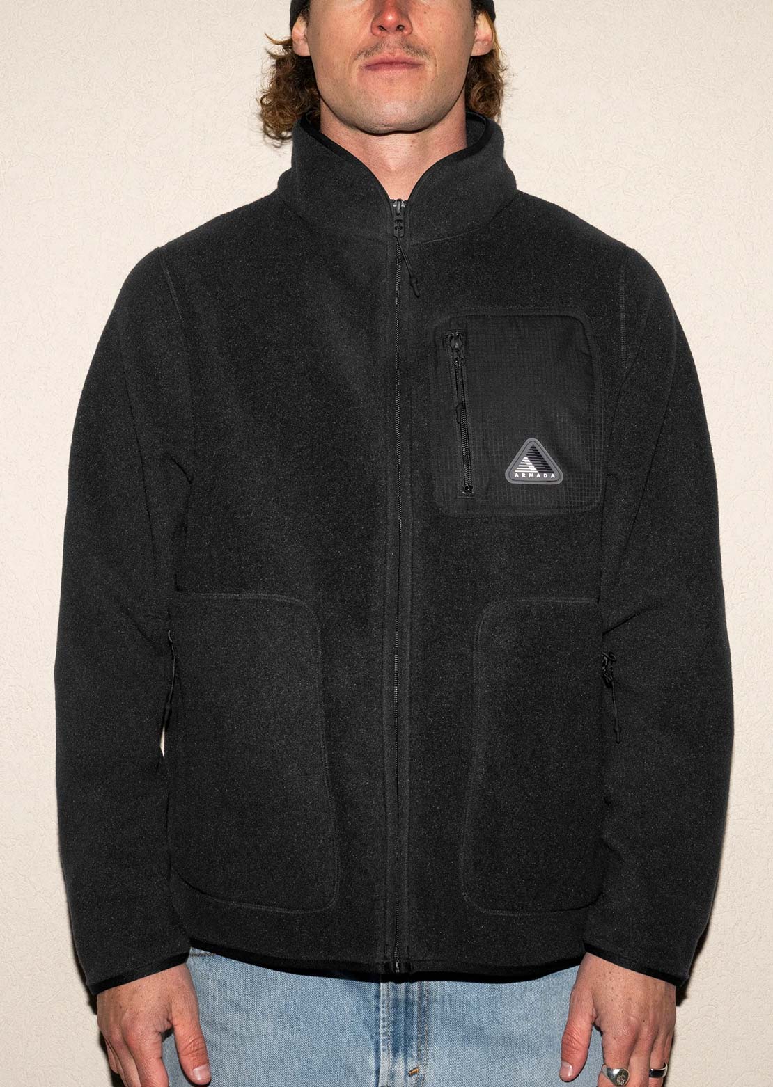 Armada Unisex Ledger Fleece Black