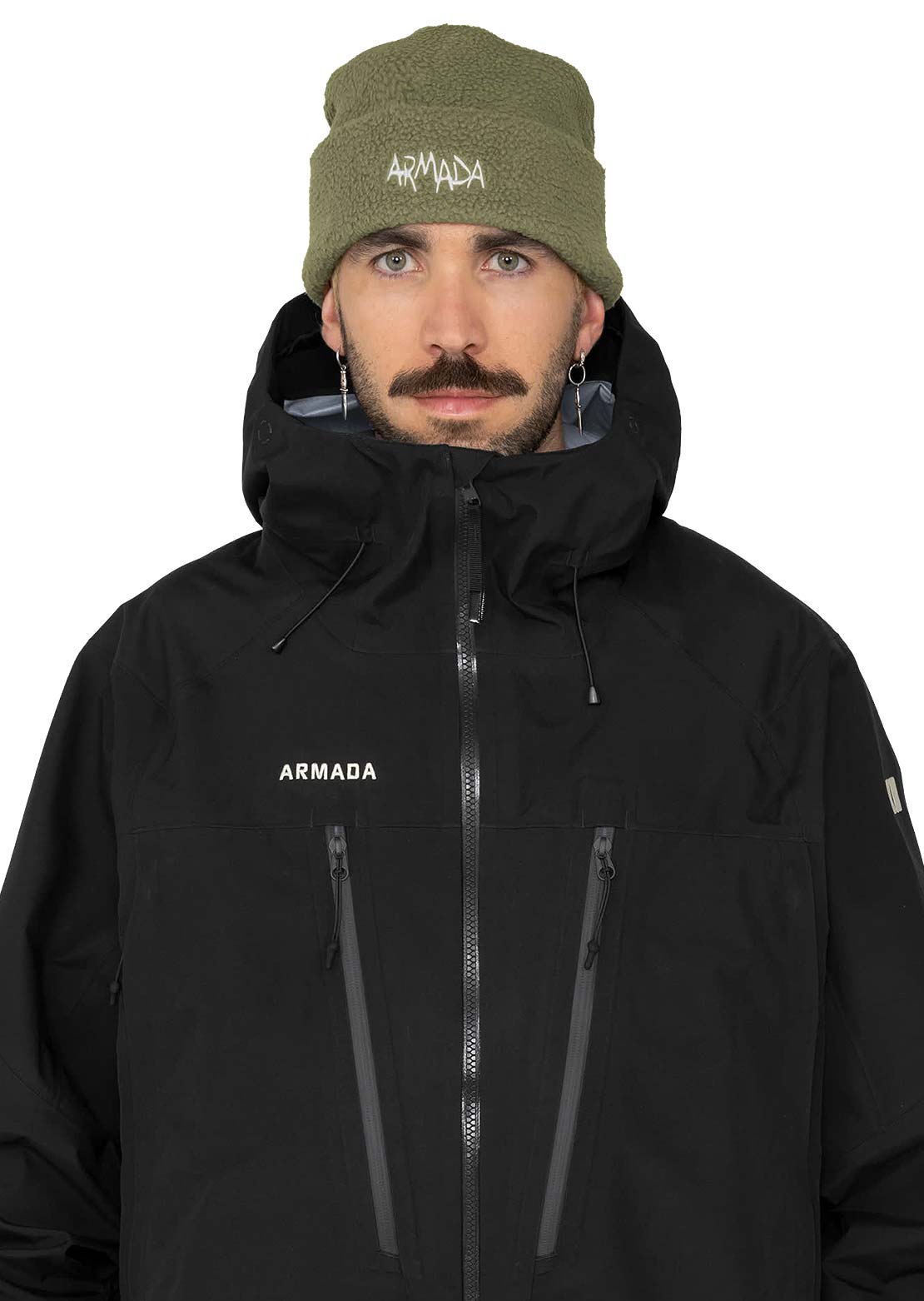 Armada Unisex McCole Hi-Pile Fleece Beanie